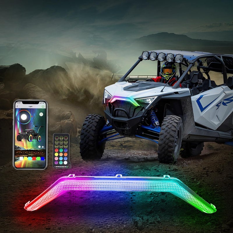 Beatto RZR PRO Turn Signal Fang Light With Chasing Color,Front Signature Accent Light Fit for 2020-2024 Polaris RZR PRO XP / 4 / R/RZR Turbo R - Image 1